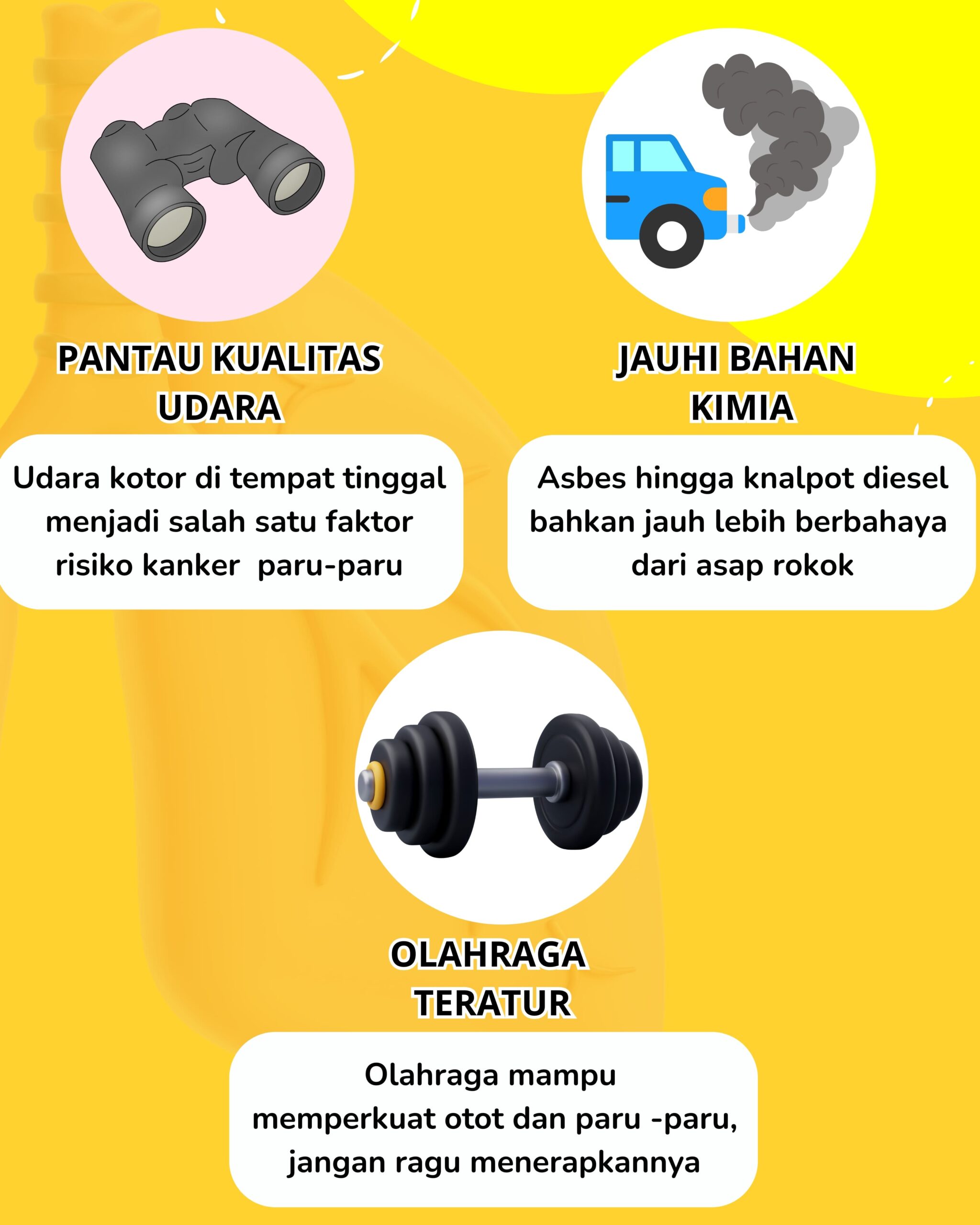 Tips Jaga Kesehatan Paru